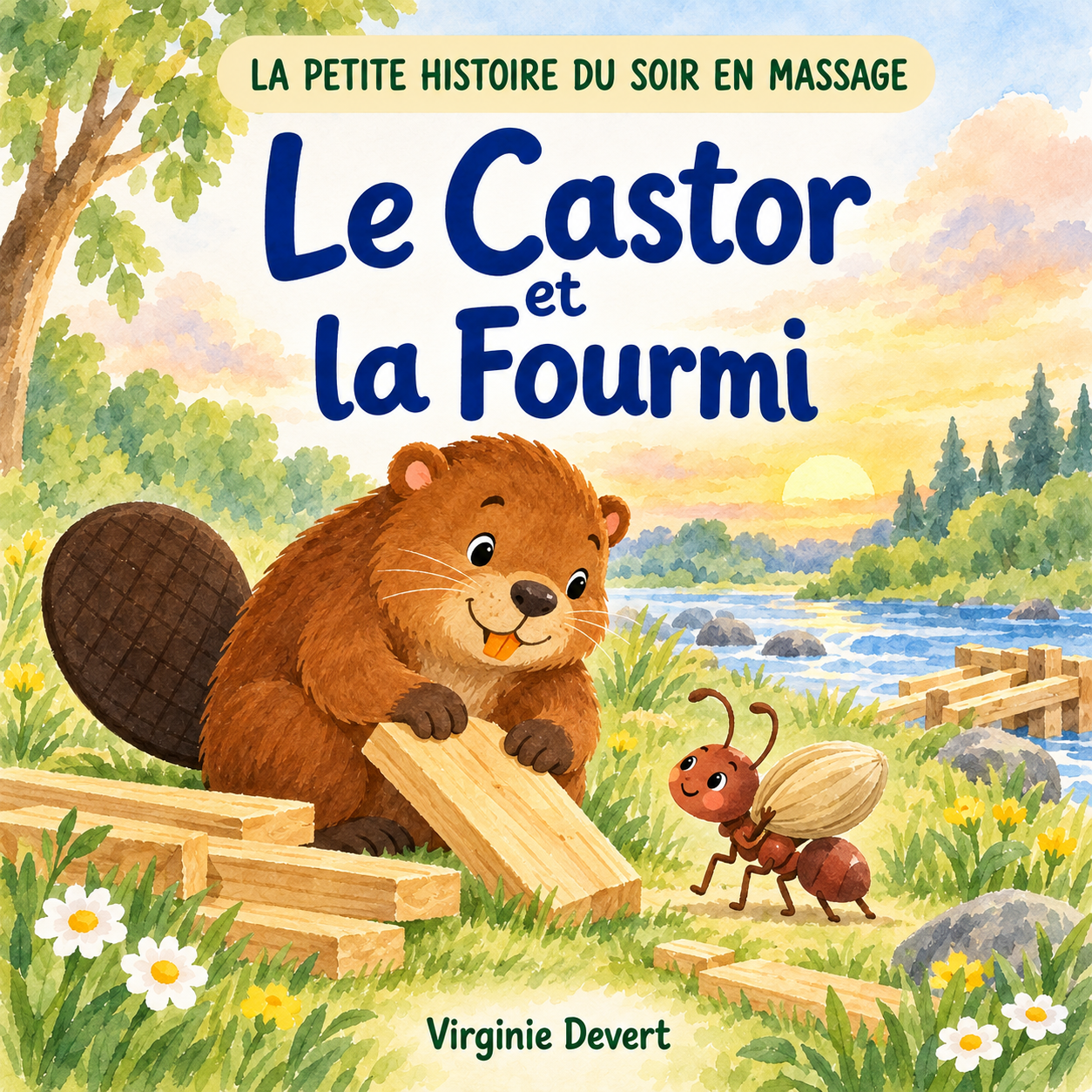 Couverture — Le castor et la fourmi