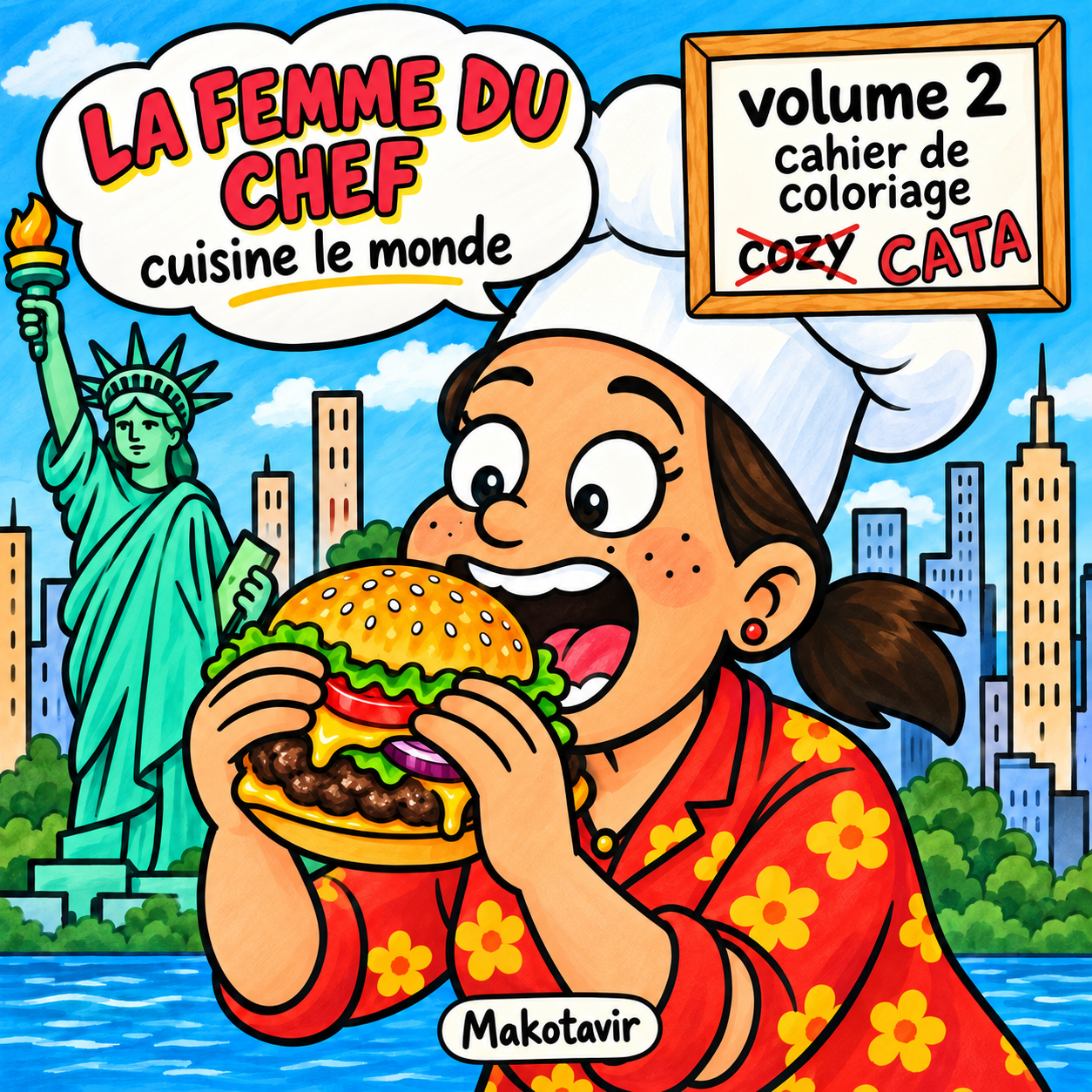Couverture — La Femme du Chef cuisine le monde — Volume 2
