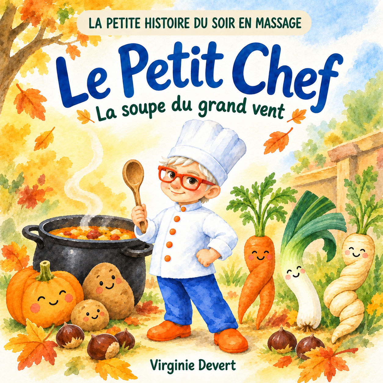 Couverture — Le Petit Chef et la soupe du grand vent