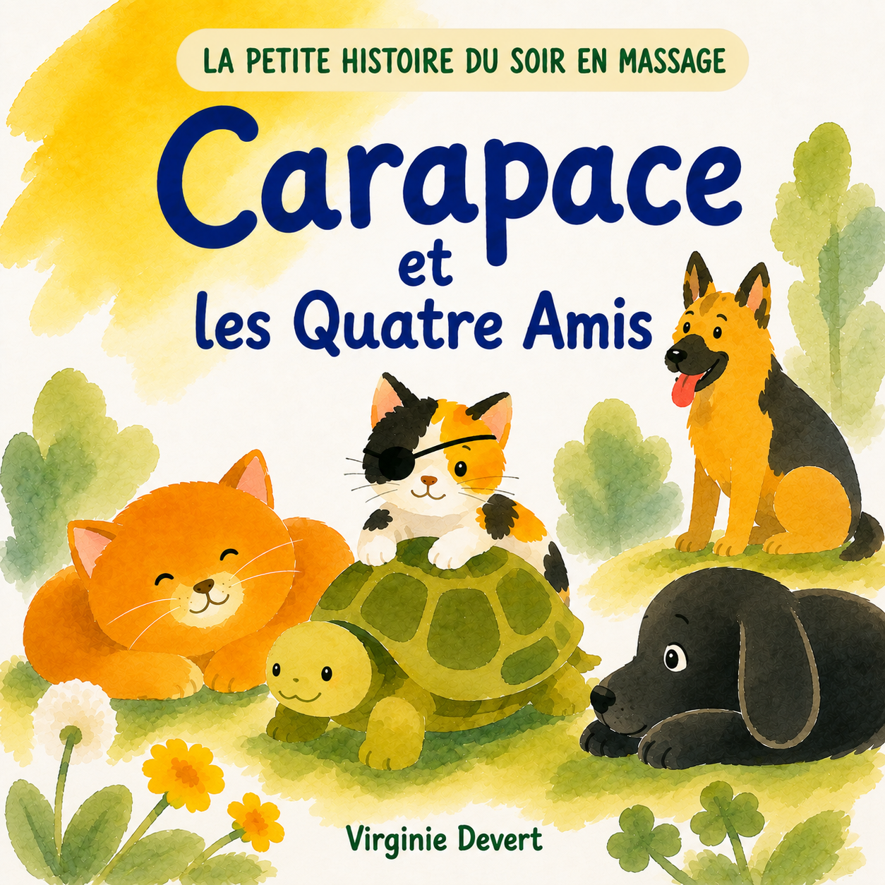 Couverture — Carapace et les 4 amis
